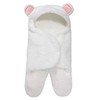 JAM NATURALS-Cute Bear Organic Newborn Swaddle Wrap- Ideal Baby Registry