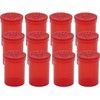Multi-Use Airtight Empty Pill Bottles with Hinged Lids, 30 Dram
