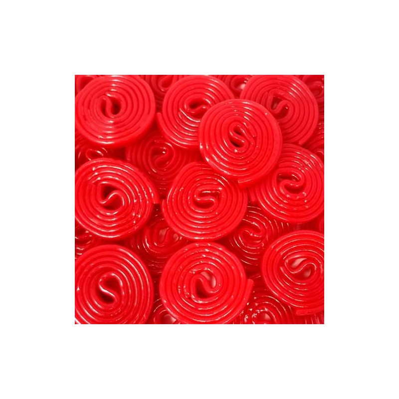 Smarty Stop Strawberry Licorice Wheel Gummy Candy (2 Pound (Pack