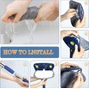 CraftinAround 360 Rotatable Adjustable Cleaning Mop Extendable Triangle Mop with