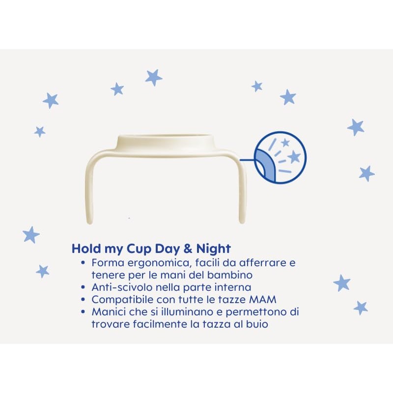 MAM Trainer Night 4+ Months, 220 ml, Green with Glow