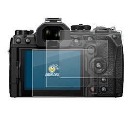 BROTECT Protective Glass for Olympus OM System OM-1 Mark II (Pack of 6) Protective Film Tempered Glass [Extremely Scratch-Resistant 9H, Anti-Fingerprint
