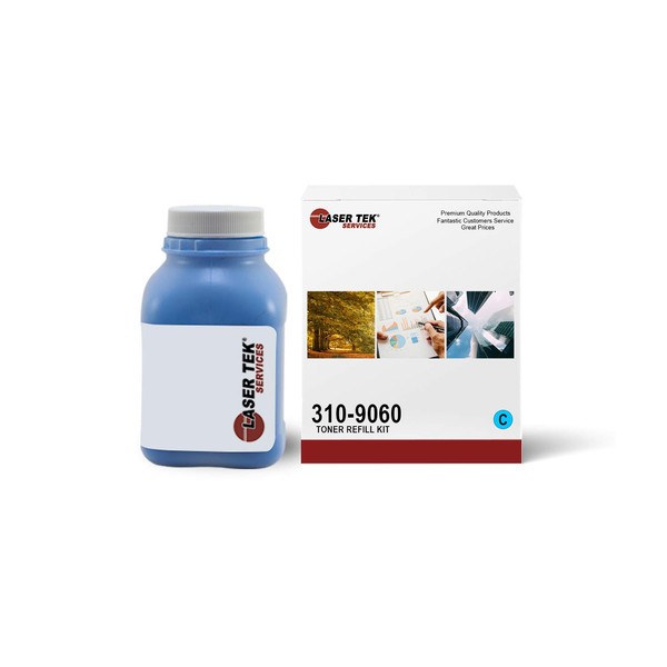 Laser Tek Services Compatible Toner Refill Kit Replacement for Dell