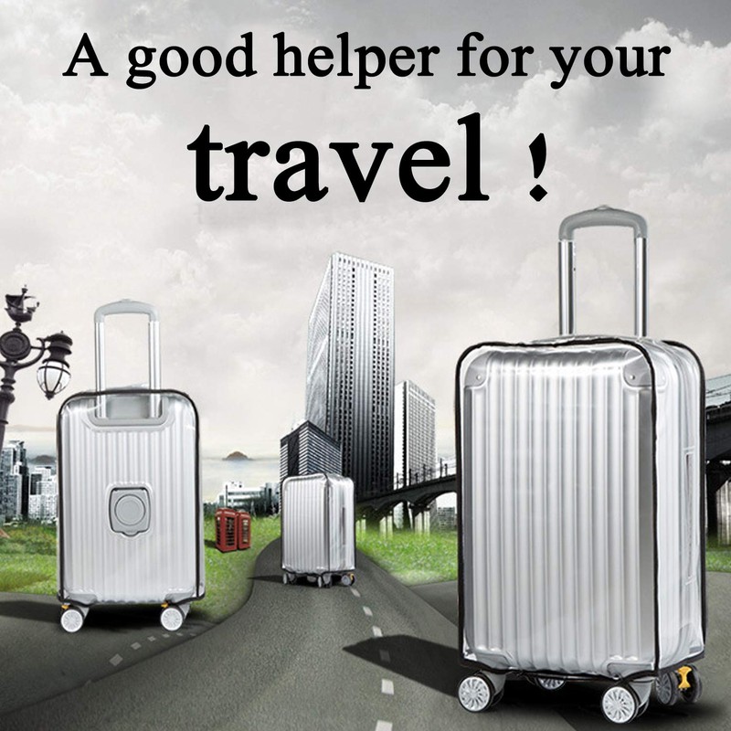 Transparent Suitcase Protector Cover 30 Inch