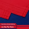 G128 3 Pack: Laos Laotian Flag 3x5 Ft LiteWeave Pro
