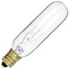 Satco S3714 Candelabra Bulb in Light Finish, 3.13 inches, Clear