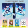 Card Binder 400 Pokets, Trading Card Binder 4-Pocket Cards Collection