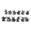 Set of 12 Medieval Armored Cavalry Horse Knights in Suit
