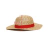 Bravebird 麦わら帽子 コスプレ 小道具 ワンピース 衣装用 ONE PIECE コスチューム (麦色)bb149