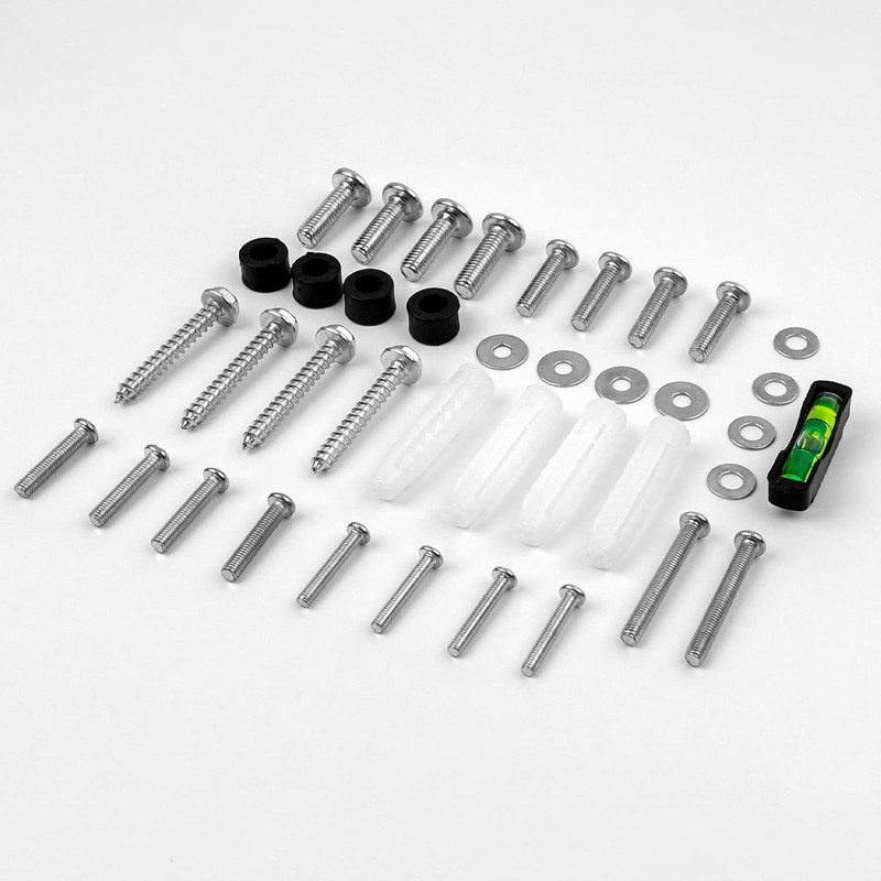 DEANKEJIUniversal TV Mounting Hardware Kit, 37 Pieces TV Mounting Screws,