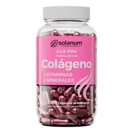 Solanum Colágeno CLG-ppu  Vitamina Y Minerales 180 Cáps Sfn Sabor Sin sabor                                                                           