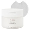 SRB Rice Water Rice Bran Cleansing Pad, 60 sheets, 1 piece 60 sheets x 1 piece / 에스알비 쌀뜨물 미강 클렌징 패드, 60매입, 1개 60매입 x 1개