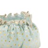 VOCOSTE Shower Cap Hair Cap Dots Double Layer Waterproof Reusable