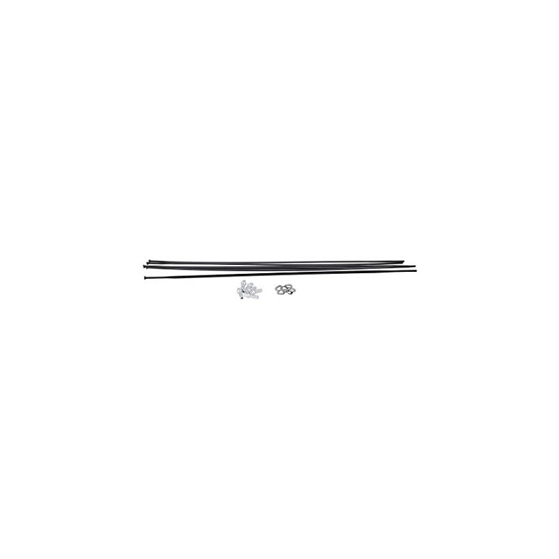 Dt Swiss Unisex - Adult PR 1400 Spoke Kit, Black,