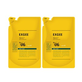 EXGEE ESPOIR TRIBE Body Soap Refill, Set of 2, 11.6 fl oz (320 ml), Organic Ingredients Blend, Moisturizing, Hari, Organic Herbal Scent, Espoir Tribe