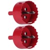 2PCS 53mm Hole Saw Round Beehive Vent Hole Opener Drilling