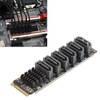 M.2 to SATA3.0 Converter - High-Speed ASM1166 M.2 PCIe to