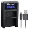 Kastar Batteries or LED Dual Charger for Sony DCR- TRV125