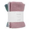 Ecovask Face Cloth 3pk Organic Cotton, Storm