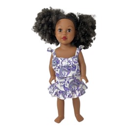 Doll Clothes Superstore Purple Paisley Sundress Fits 18 Inch Girl Dolls Like Our Generation American Girl My Life Dolls