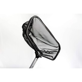 FibroPool Stiff Professional Grade Leaf Rake Skimmer Net, 24" L