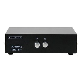 Konig 2 Port VGA Computer Screen Switch