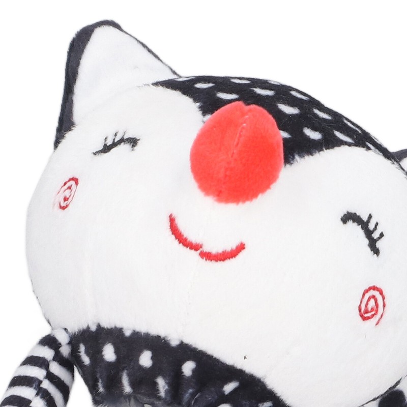 2pcs Baby Hand Rattle Toys Cartoon Stuffed Animal Shaped PP