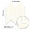 Vamos Tile Herringbone Tile Peel and Stick Backsplash - 10