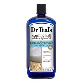 Dr Teals Foaming Bath With Pure Epsom Salt, Detoxify  Energi