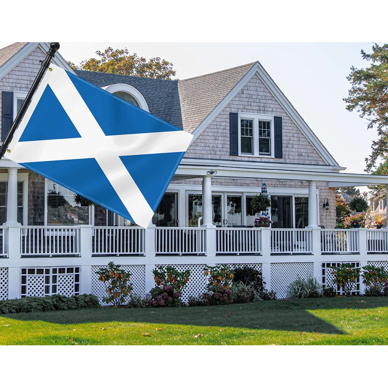 2×3 FT Scotland Flag,Medium 60×90 CM Scottish Outdoor Banner,100D Decor,Doube