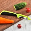 2 Pcs Potato Peeler Stainless Steel Rotary Peeler for Kitchen