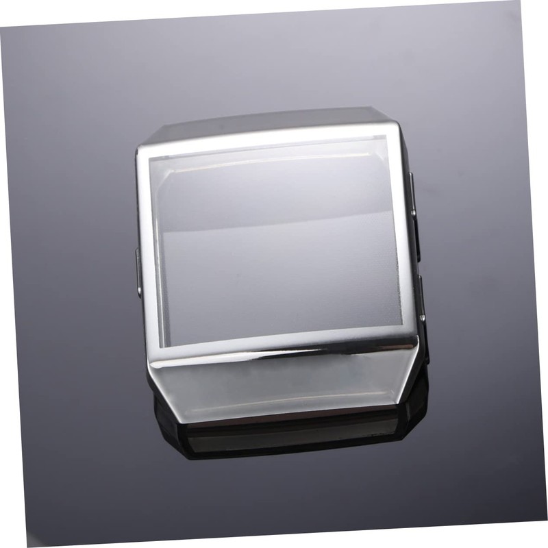 Mikinona TPU Watch Frame Protector Case Silver Protective Cover Fingerprint