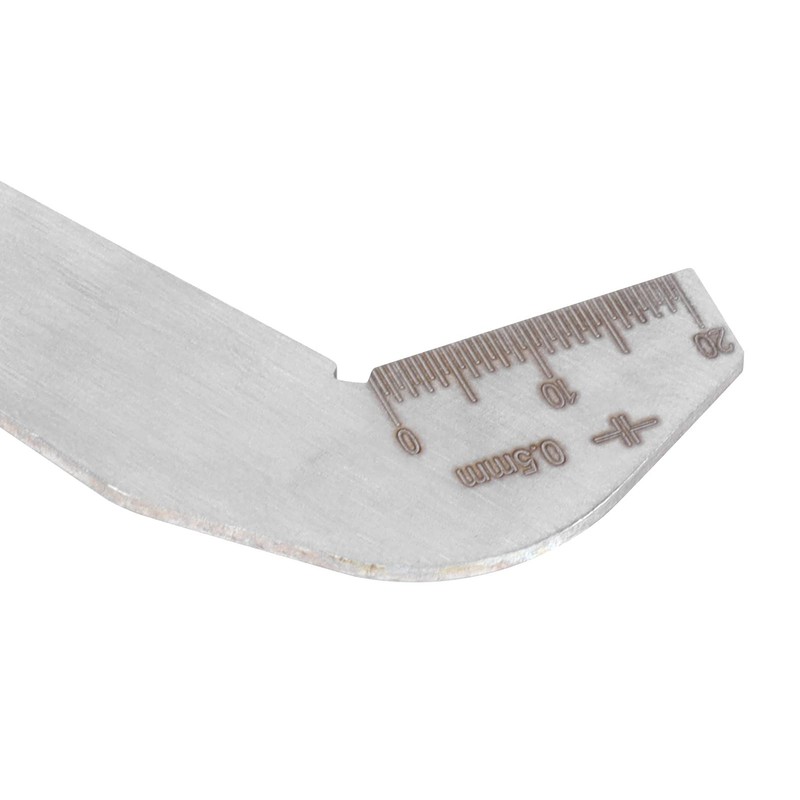 2 Pieces Drill Gauge, 118 Degree Angle Drill Sharpening Tools,