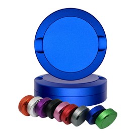 Snus Can for ZYN, Snus Cans Aluminum 3 Layers Snuffbox CNC Metal for Snus Packaging (Blue)