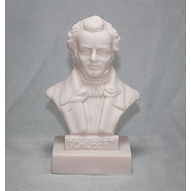 Franz Schubert Statue 5" Bust Figurine