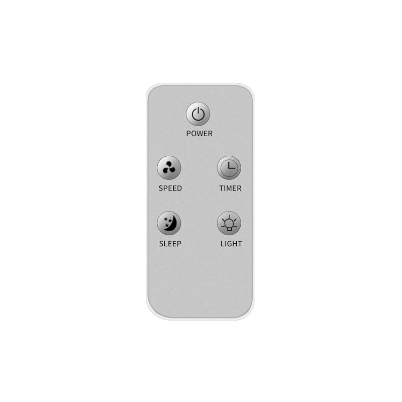 ZXBEER Remote Control for ZXA101 Air Purifiers Accessories White