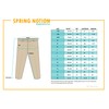 Spring Notion Boys' Flat Front Dress Pants 4T Light Grey