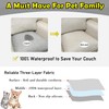 Couch Arm Covers, Waterproof Armrest Cover for Sofa, Armchair, Loveseat,