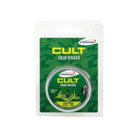 Climax Cult Carp Skin Braid 15 m 20/30 lb Camou Brown Hooklink Leader Material Braid Size 20 lb / 9.1 kg