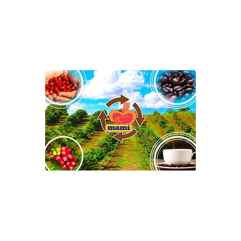 Cafe MAMI, 100% Puerto Rican Premium Ground Coffee 8.8oz -