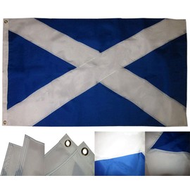 3x5 Embroidered Scotland Cross Country Premium Quality Nylon Flag Clips (RAM) - Quality Flags