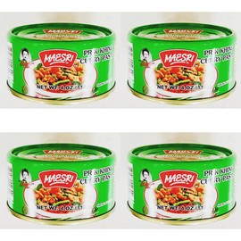 Mini Prik Khing Curry Paste, 4 oz, Thai Cooking Sauce, 4 Packs