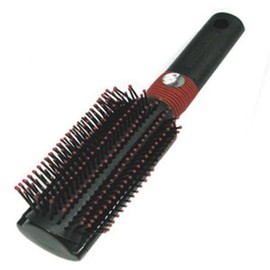 Round Handle Hairbrush for Styling and Volume Bangs 4ea