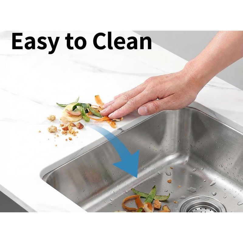 MONSINTA Bar Sink, 16" x 15" x 8" Undermount Kitchen