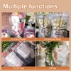 SumDirect 50Pcs 5x8 inches Matte Frosted (Not Clear) Zipper Resealable