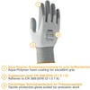 Uvex 60050 Phynomic Foam Dry Glove, Size 6, Grey/White