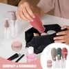 GALPADA Kit para Viaje Botellas de Maquillaje Recargables, Diseño Moderno