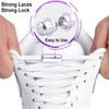 [VICT POPU] Elastic Shoe Laces for Adults Kids, Tieless Shoe