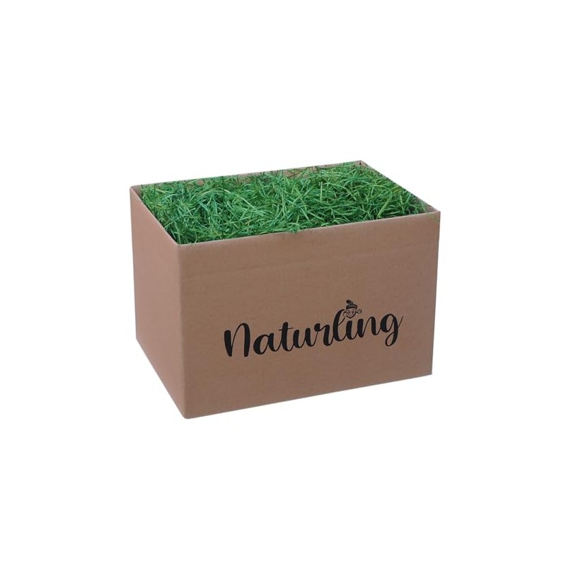 naturling Easter Grass 500 g Green Wood Wool for Easter