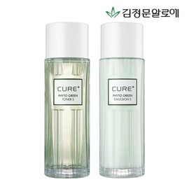 Kim Jong -moon Aloe Cure Pito Green Toner+Emulsion / 김정문알로에 큐어 피토그린 토너+에멀젼
